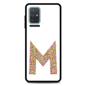 AKAM AMC-WSGA71-ALPHADOODLEBET-13 Cover For Samsung Galaxy A71