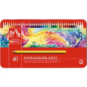 مداد آبرنگی 40 رنگ کارن داش سری Artist مدل Supercolor Soft