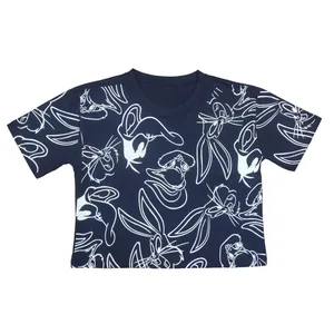 کراپ‌تاپ آستین کوتاه زنانه کد SORM