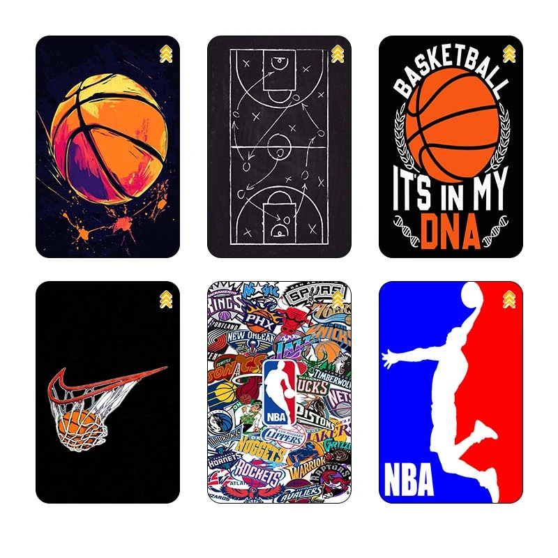 استيکر کارت کارنيکا طرح عاشق بسکتبال کد 32238 مجموعه 6 عددی