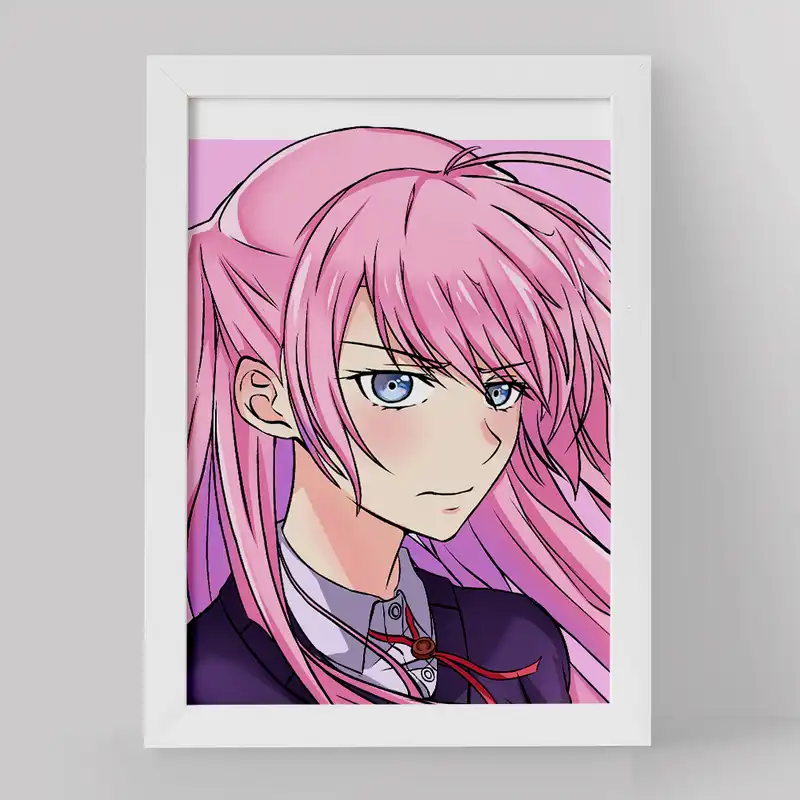 تابلو خندالو مدل شیکیموری سان انیمه شیکیموری کد 15884