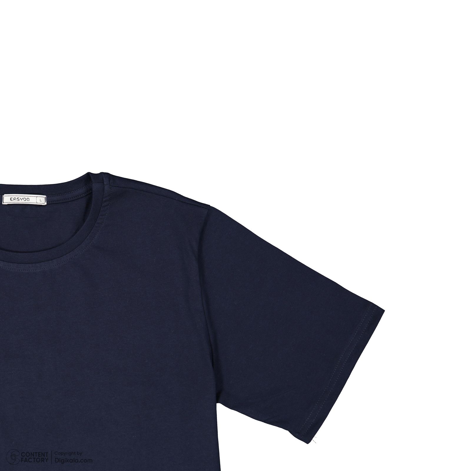 تی شرت آستین کوتاه مردانه ایزی دو مدل 2181299-59 -  - 5