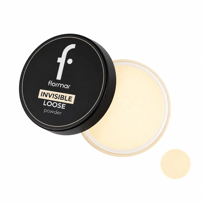 پودر فیکس صورت فلورمار مدل Invisible Loose Powder شماره 02 وزن 18 گرم