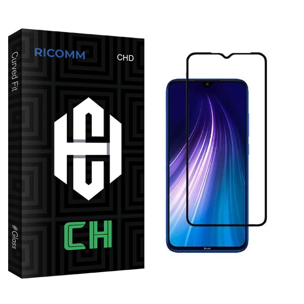 محافظ صفحه نمایش سرامیکی ریکام مدل CH2 مناسب برای گوشی موبایل شیائومی Redmi Note 8T