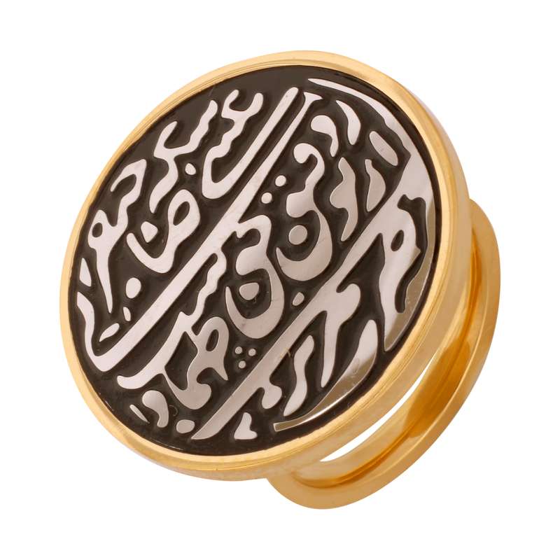 انگشتر زنانه مدل سکه کد R3442