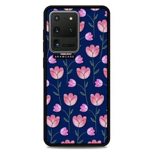AKAM AMCWSGS20U-FLOWERS8 Cover For Samsung Galaxy S20 Ultra