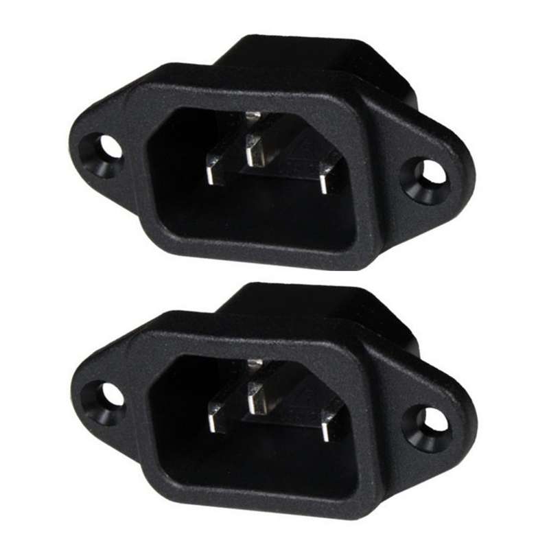 جک برق مادگی پاور کامپیوتر بیلگین مدل سه پین بسته 2 عددی جک برق مادگی پاور کامپیوتر بیلگین مدل سه پین بسته 2 عددی