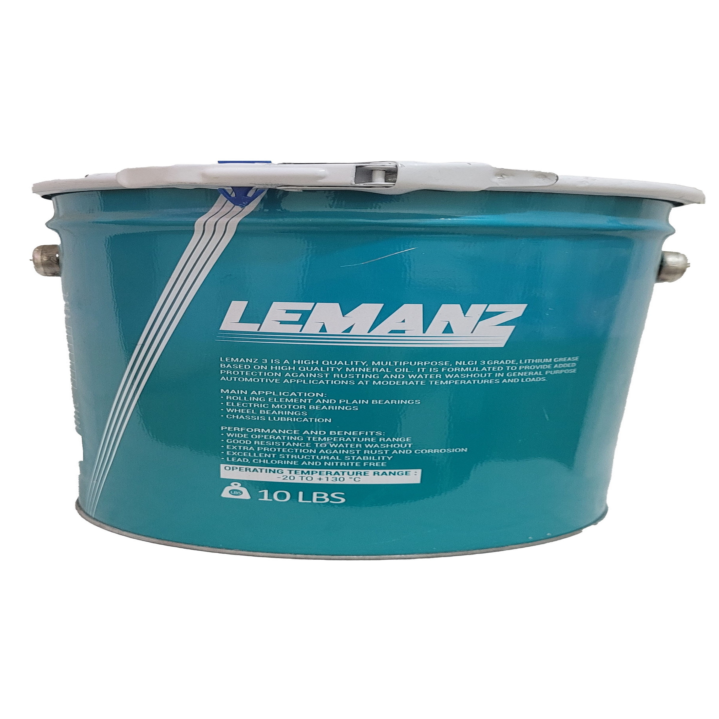 گریس نسوز لمانز مدل LITIUM 3 وزن 4.5 کیلوگرم گریس نسوز لمانز مدل LITIUM 3 وزن 4.5 کیلوگرم