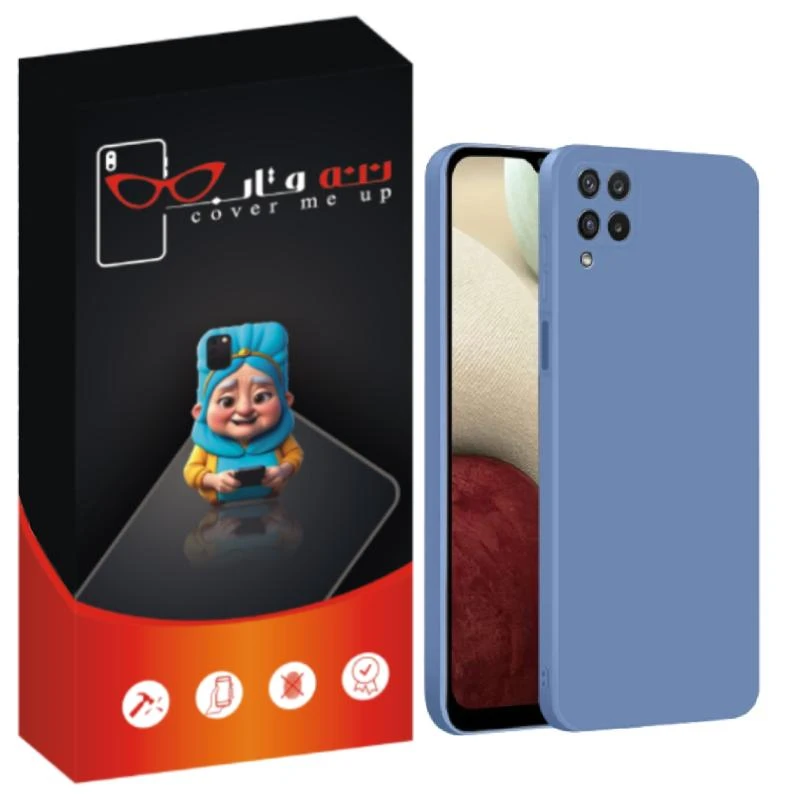 کاور ننه قاب مدل ساده مناسب برای گوشی موبایل سامسونگ Galaxy A12