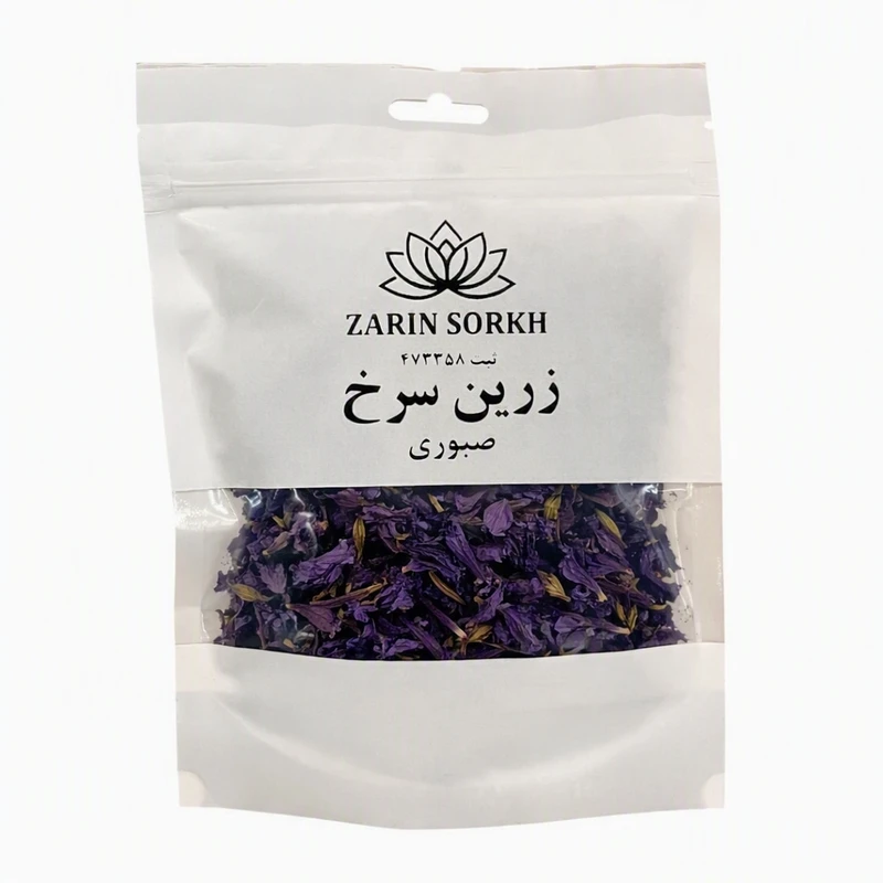 گل گاو زبان زرین سرخ - 30 گرم