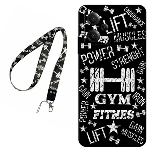 Megafone Gym 0010 Cover For Xiaomi Poco X5 5G Mobile Neckband