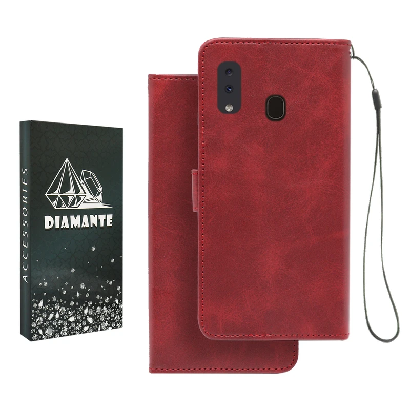 کیف کلاسوری دیامانته مدل Mortand Bk مناسب برای گوشی موبایل سامسونگ Galaxy A30 