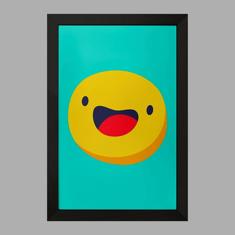 تابلو خندالو مدل ایموجی Emoji  کد 3008