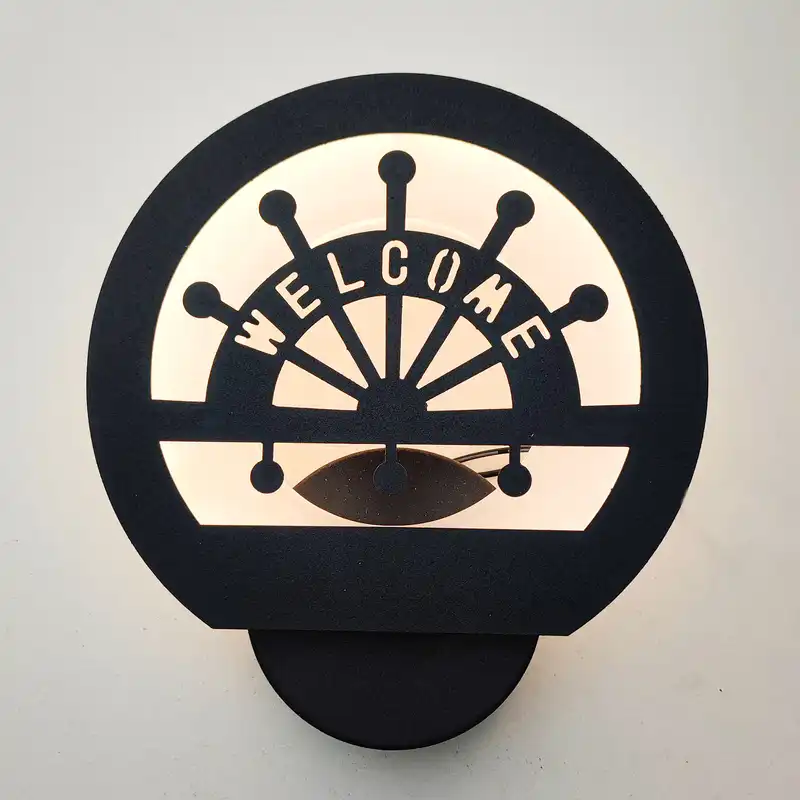 چراغ خواب مدل دیواری طرح ولکام