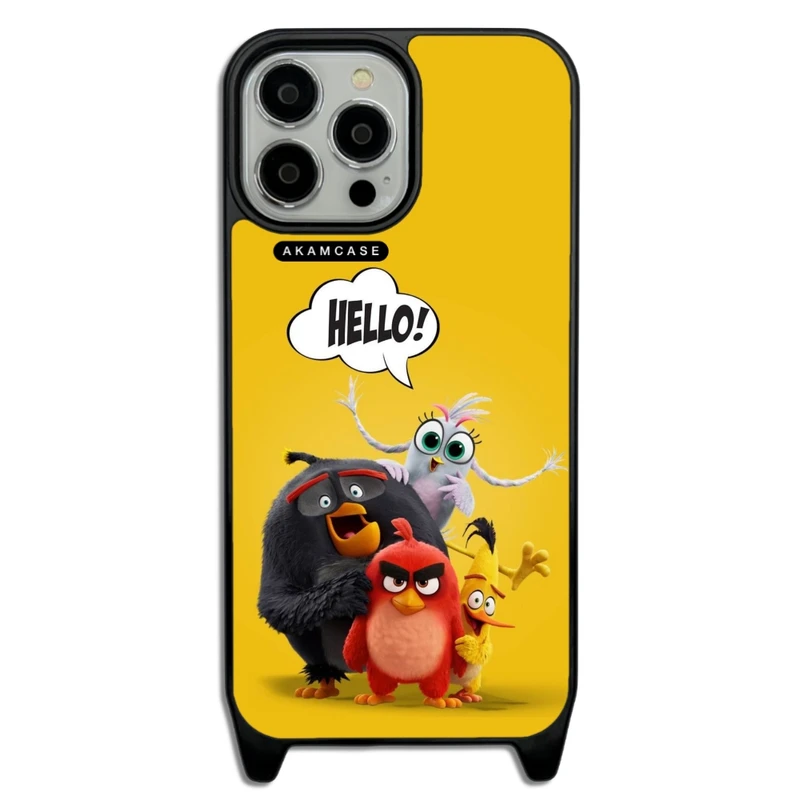 کاور آکام مدل AMCWLA13PROMAX-ANGRY BIRDS17 مناسب برای گوشی موبایل اپل iPhone 13 Pro Max
