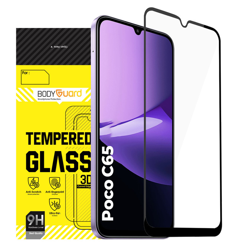 محافظ صفحه نمایش بادیگارد مدل FX مناسب برای گوشی موبایل شیائومی Poco C65