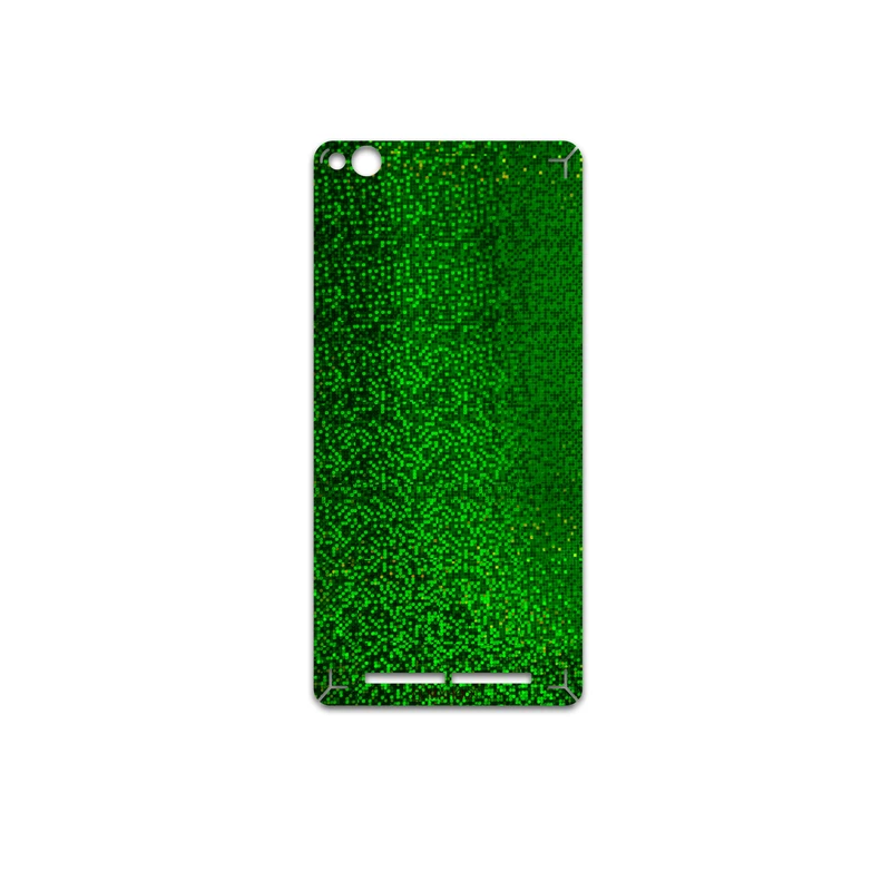 برچسب پوششی ماهوت مدل Green-Holographic مناسب برای گوشی موبایل شیائومی Redmi 3