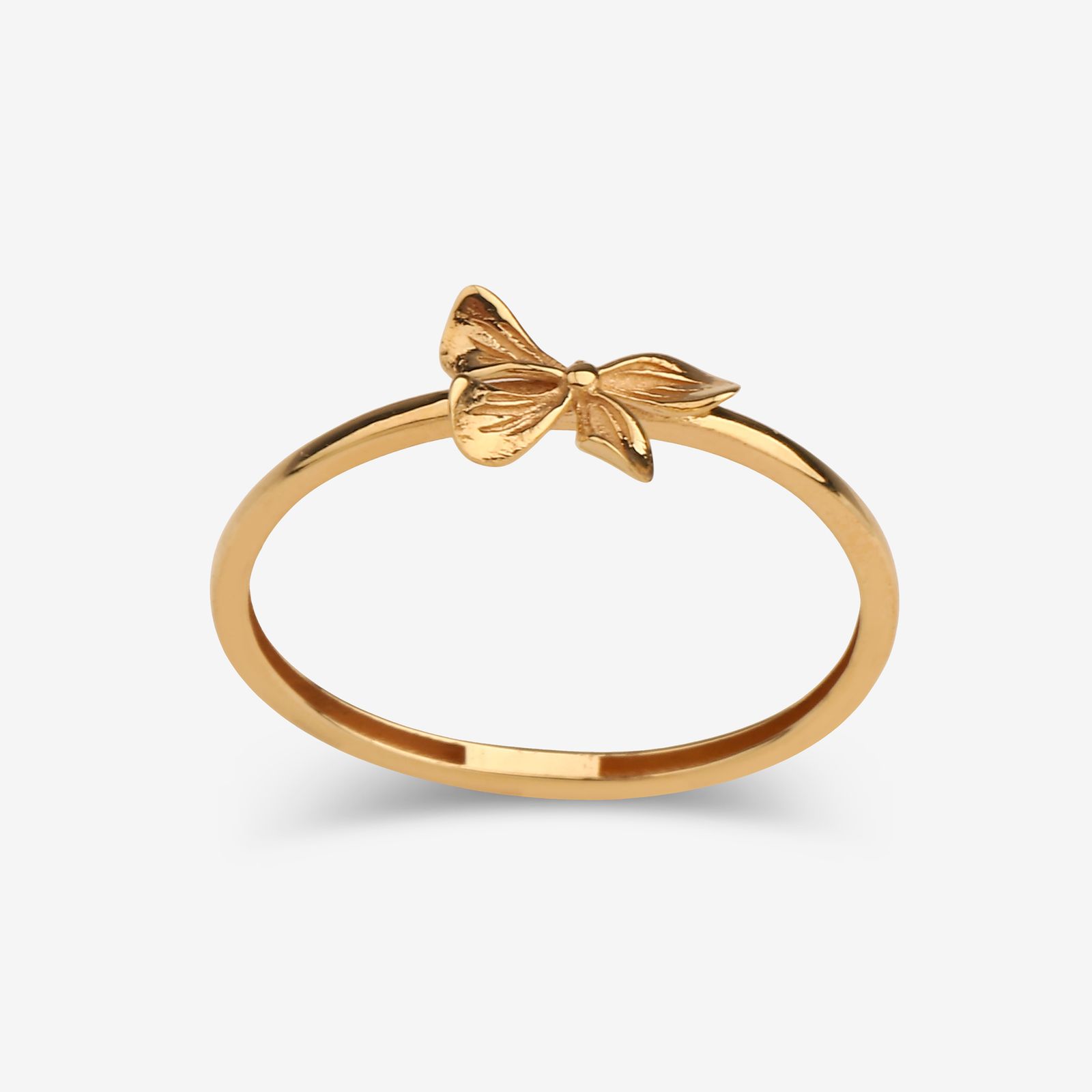 انگشتر طلا 18 عیار زنانه گلدم مدل R347009 سایز 56 -  - 1