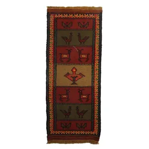گلیم دستباف  دستباف سرزمین فرش کد TKG83