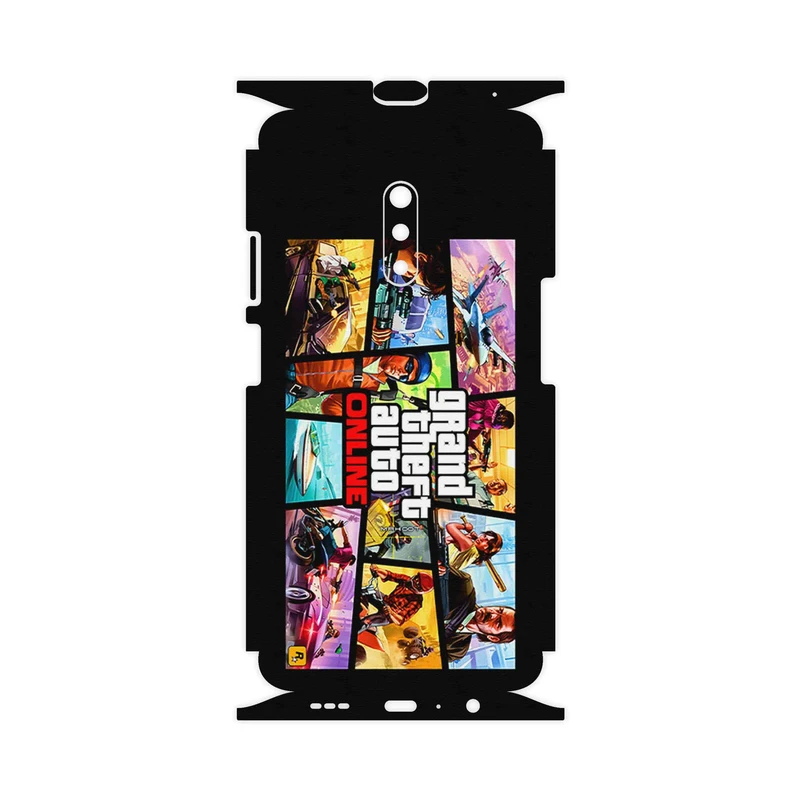 برچسب پوششی ماهوت مدل GTA Online Game Series-FullSkin مناسب برای گوشی موبایل اپو Realme X