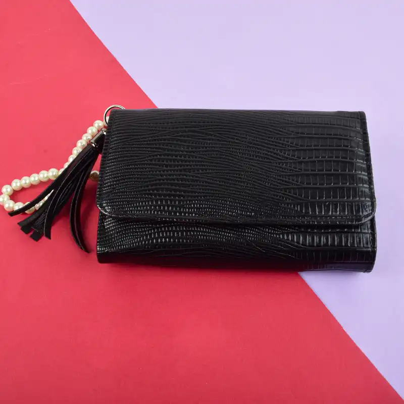 کیف پول زنانه مدل پوست ماری 8624.11