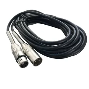 کابل میکروفون دو سر کنون مدل D AND D طول 5 متر