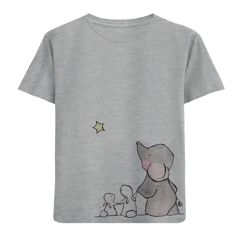 تی شرت بچگانه مدل فیل ها کد F52