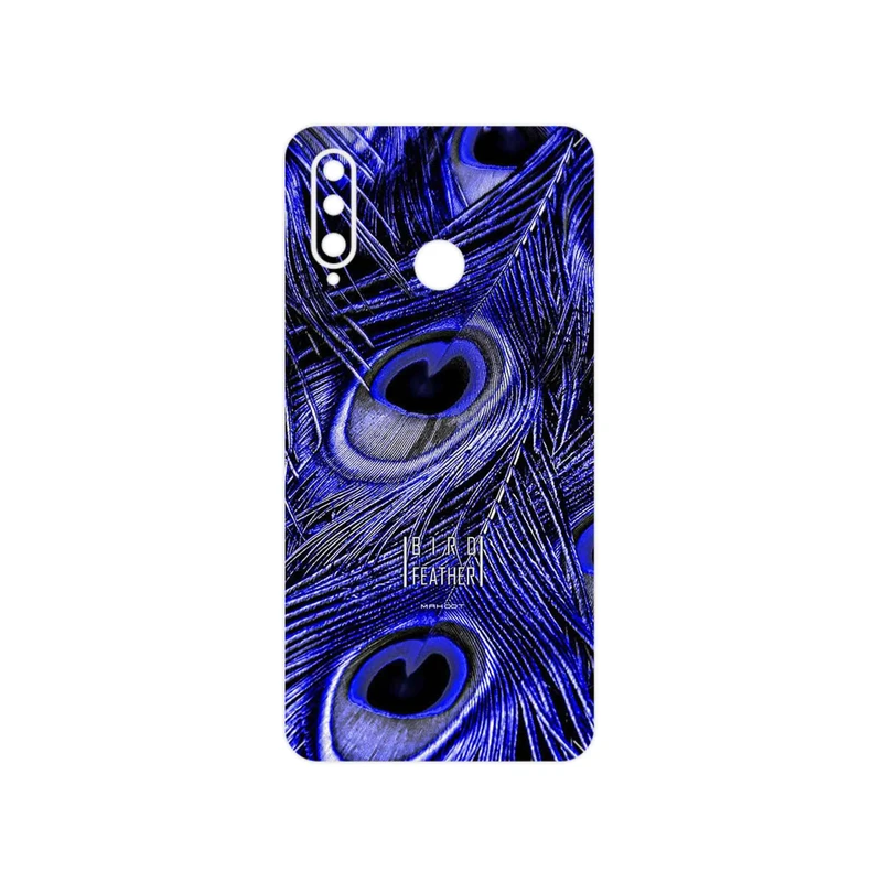 برچسب پوششی ماهوت مدل Purple Feather مناسب برای گوشی موبایل هوآوی P30 Lite (48 MP Camera)