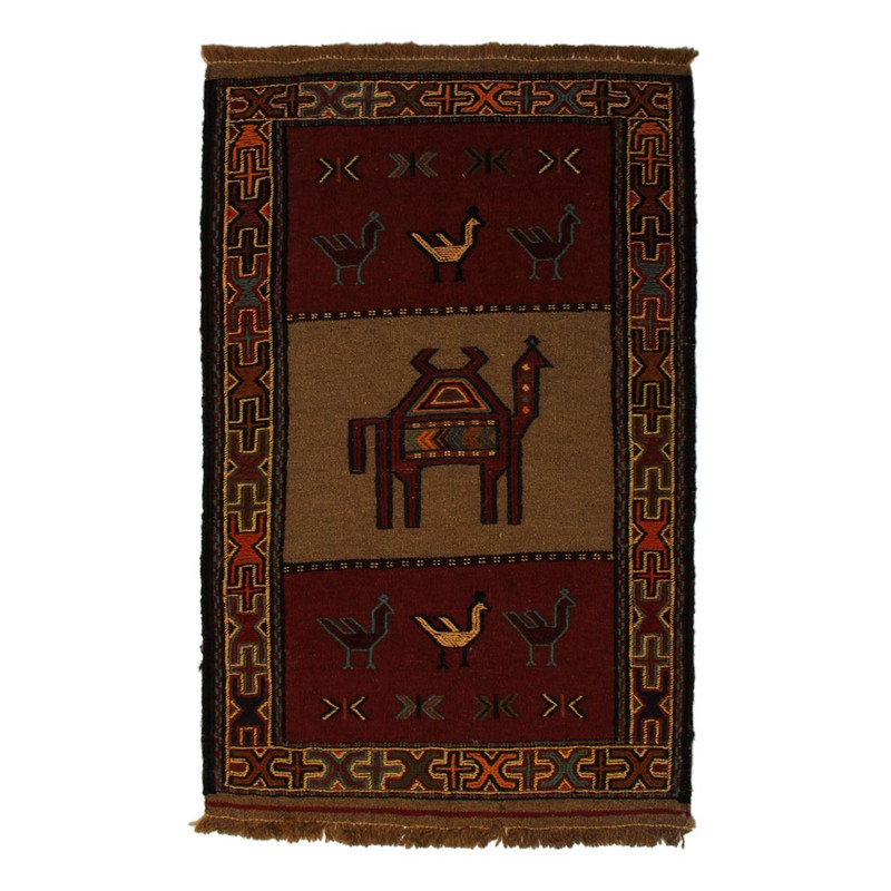 گلیم دستبافت سرزمین فرش کد TKG116