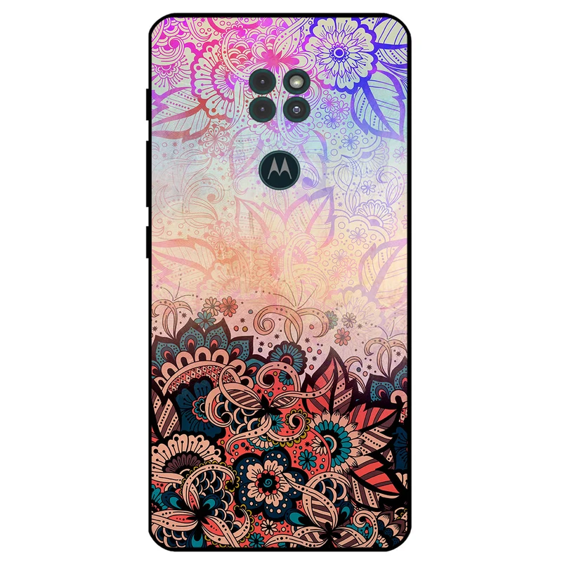 کاور مگافون طرح بته جقه مدل 7727 مناسب برای گوشی موبایل موتورولا Moto G9 / G9 Play