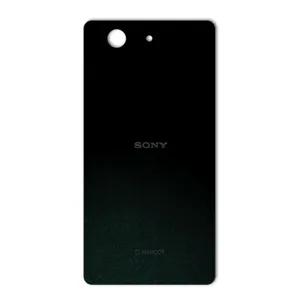 MAHOOT Black-suede Special Cover Sticker for Sony Xperia Z3 Compact