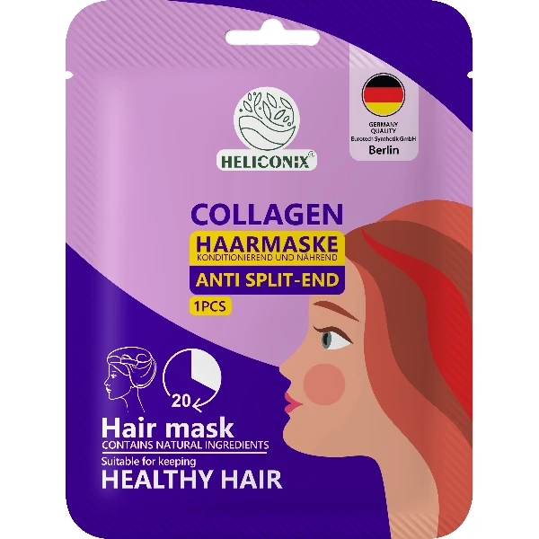 ماسک مو  ترمیم‌کننده هلیکونیکس مدل کلاژن مناسب برای انواع مو حجم 36 میلی لیتر