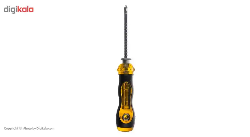 پیچ گوشتی دوسو-چهارسو سایز 21 سانتی متر