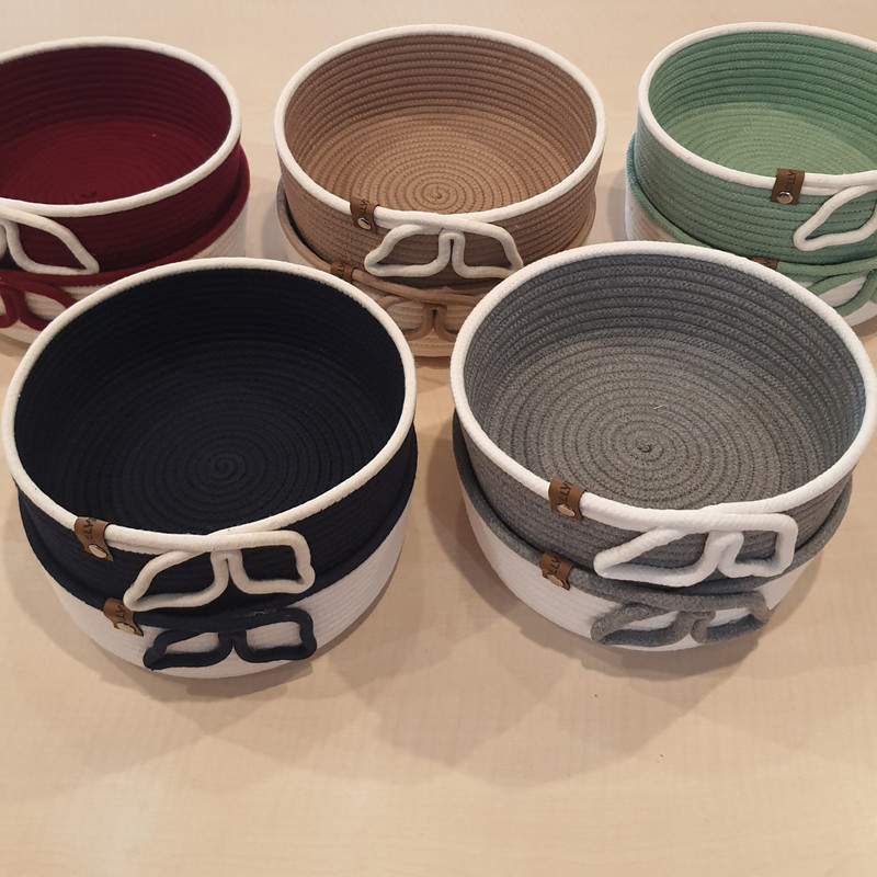 سبد نان و سبزی لالیپاپ مدل دو برگ مجموعه دو عددی سبد نان و سبزی لالیپاپ مدل دو برگ مجموعه دو عددی