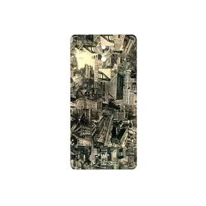 MAHOOT Collage of Skyscraper Cover Sticker for Smart Art Lite