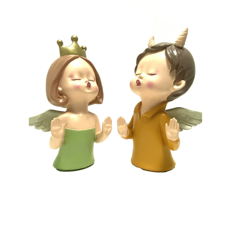 نگهدارنده کتاب مدل فرشتگان کوچک مجموعه 2 عددی