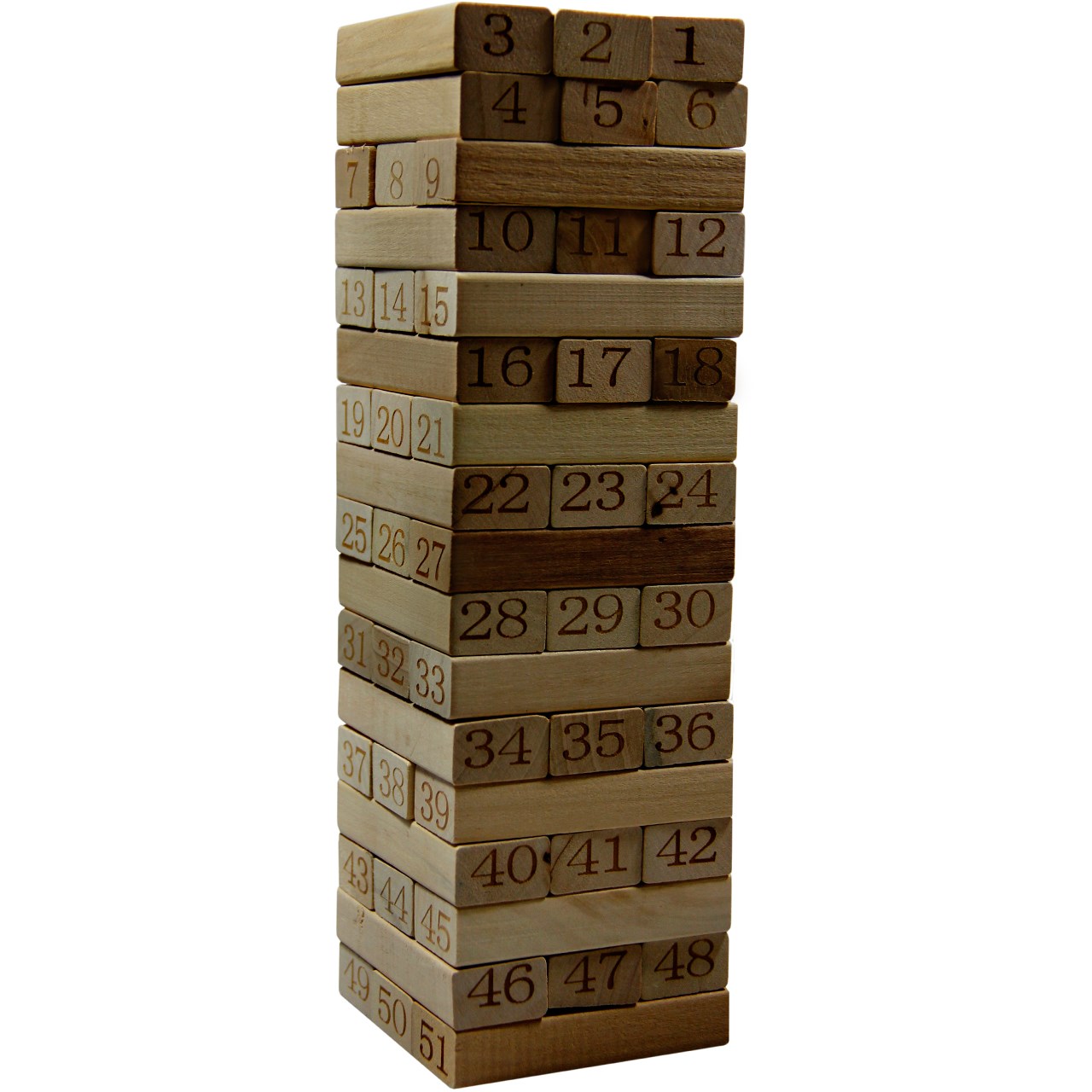 بازی 51 تکه جنگا استک های مدل Wooden