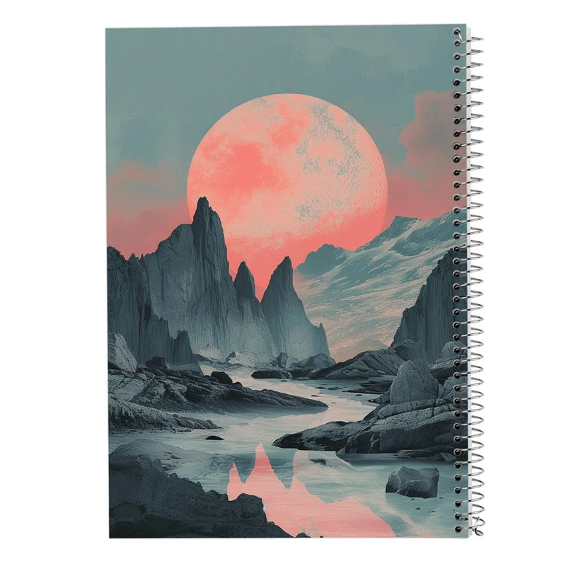 دفتر لیست خرید 50 برگ مدوپد مدل ماه کد DF15454