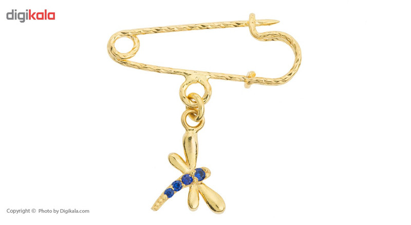 سنجاق سینه طلا 18 عیار ماهک مدل MP0028