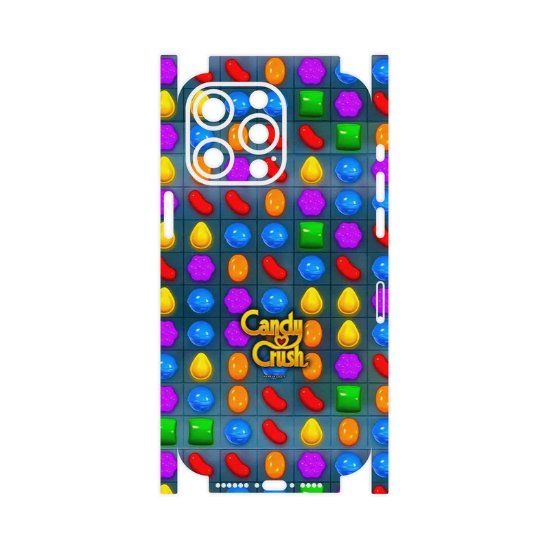 برچسب پوششی ماهوت مدل Candy Crush Game Series-FullSkin مناسب برای گوشی موبایل اپل iPhone 15 Pro Max