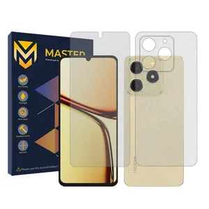 Master Resistant model Matte screen protector suitable for Realme C61 mobile phone Along with the phone back protector