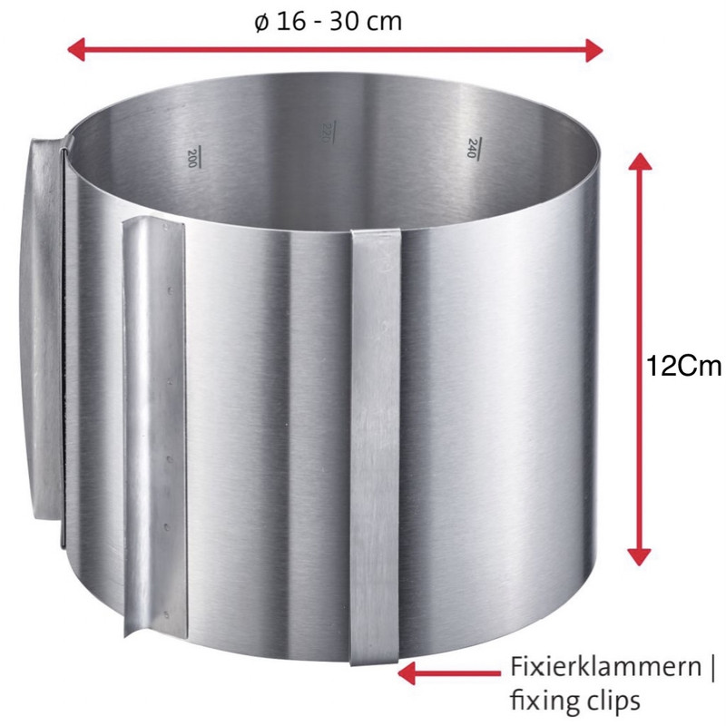 قالب رینگ متحرک مدل گرد کد M16-30