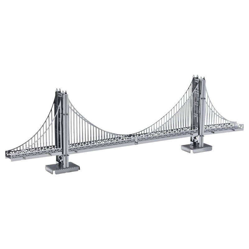 پازل سه بعدی فلزی مدل Golden Gate Bridge