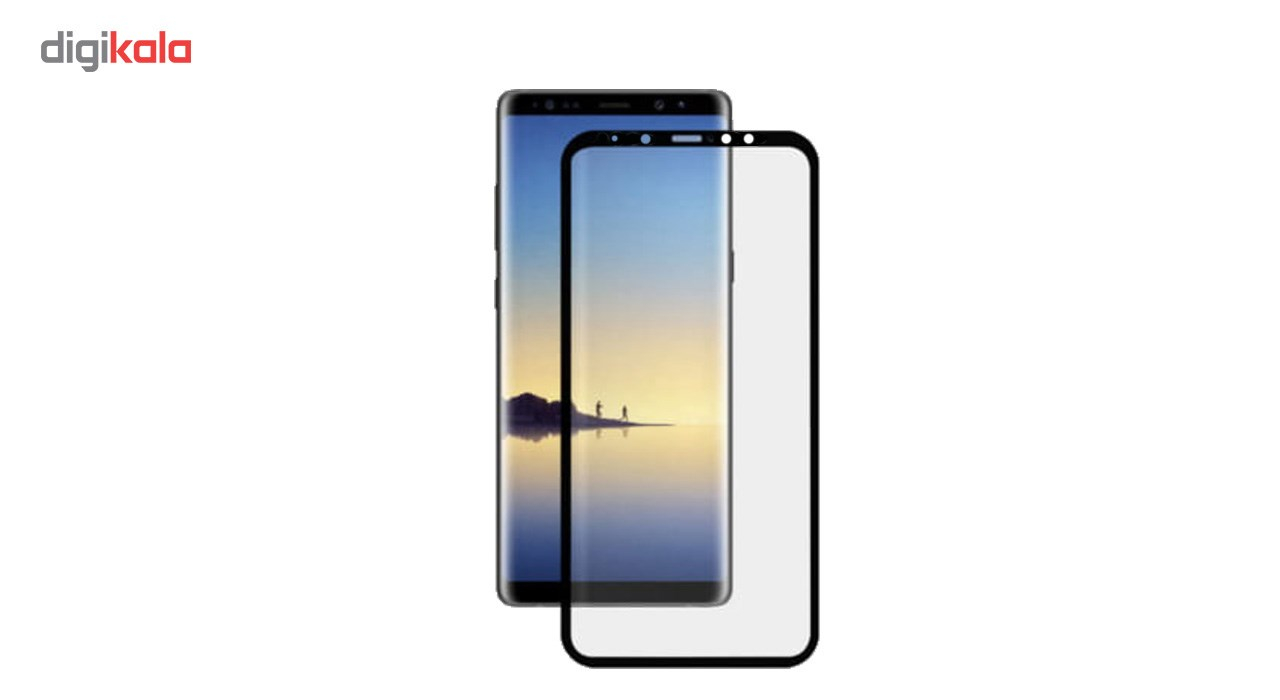 محافظ صفحه نمایش مدل3D Black  مناسب برای گوشی موبایل سامسونگ Galaxy A7-2018