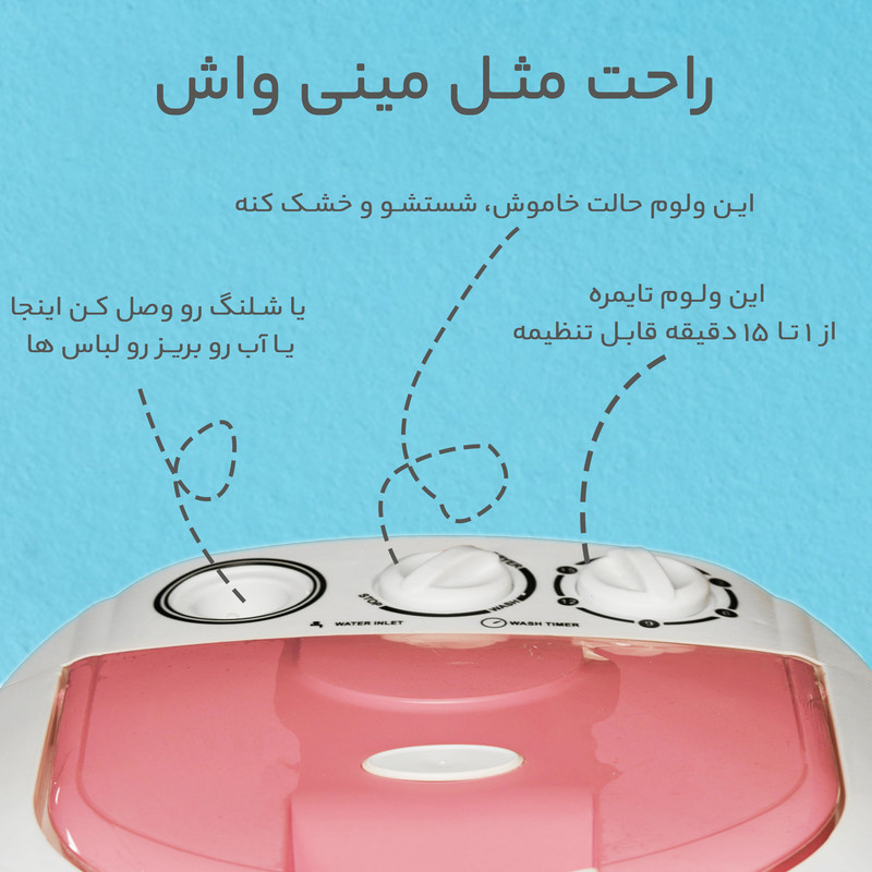 مینی واش کوپکس مدل UV-LIGHT 1125