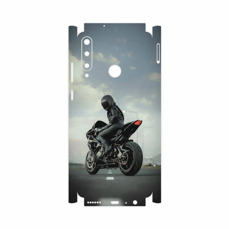 برچسب پوششی ماهوت مدل Motorcycling-FullSkin مناسب برای گوشی موبایل هوآوی Y6p