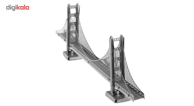 پازل سه بعدی فلزی مدل Golden Gate Bridge