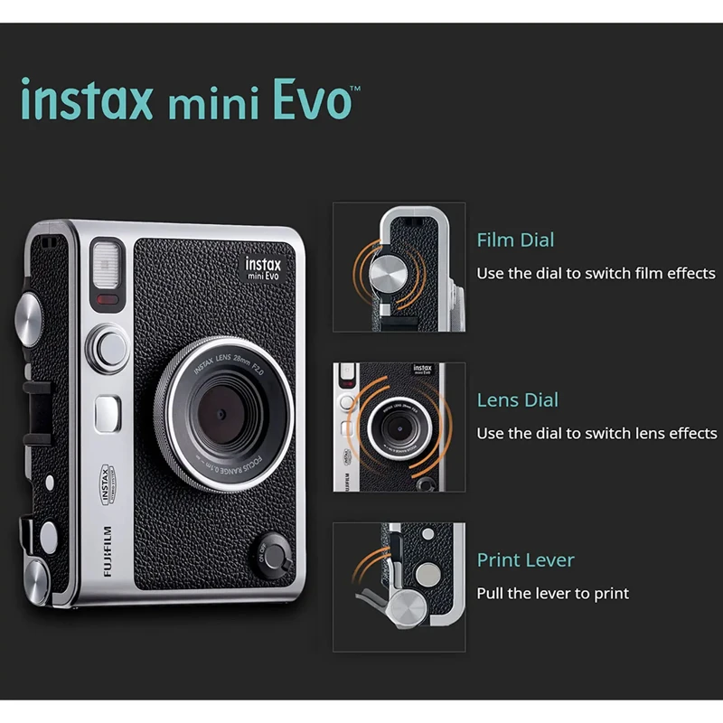 دوربین عکاسی چاپ سریع فوجی فیلم مدل Instax Mini Evo عکس شماره 9