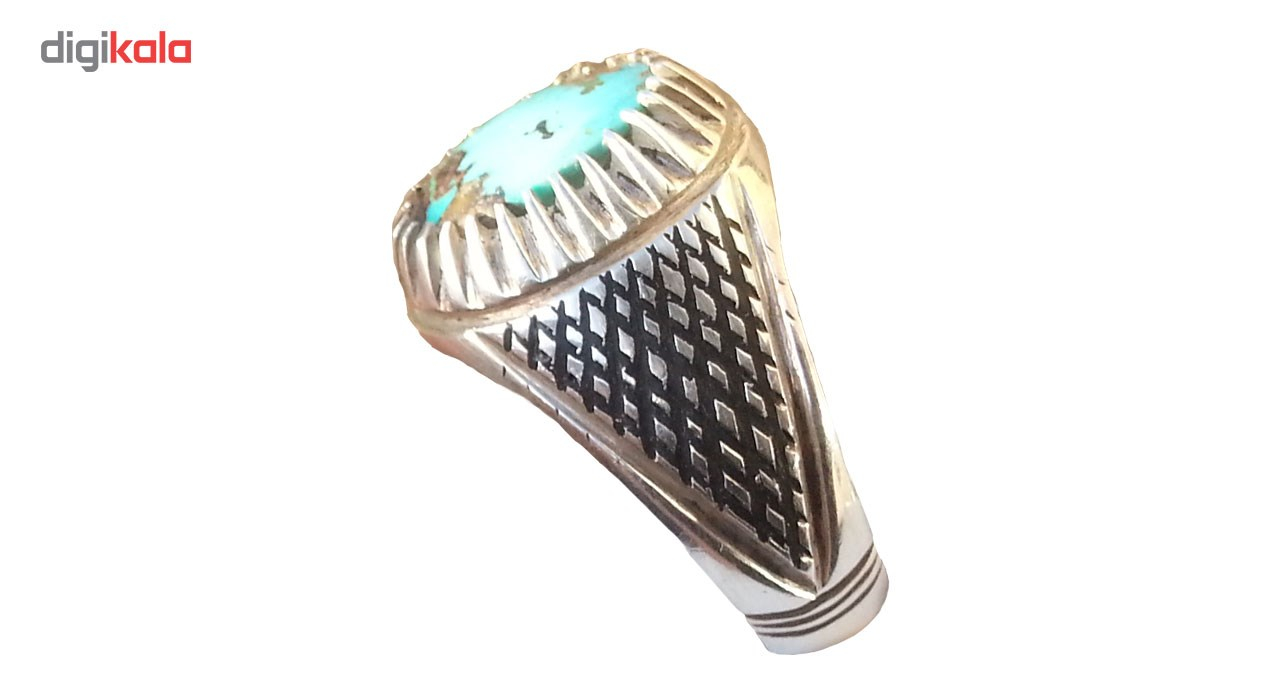 انگشتر نقره گالری مروارید کد 6173