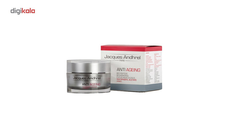 کرم ضد چروک تخصصی ژاک آندرل پاریس مدل ANTI AGEING حجم 30 میلی لیتر
